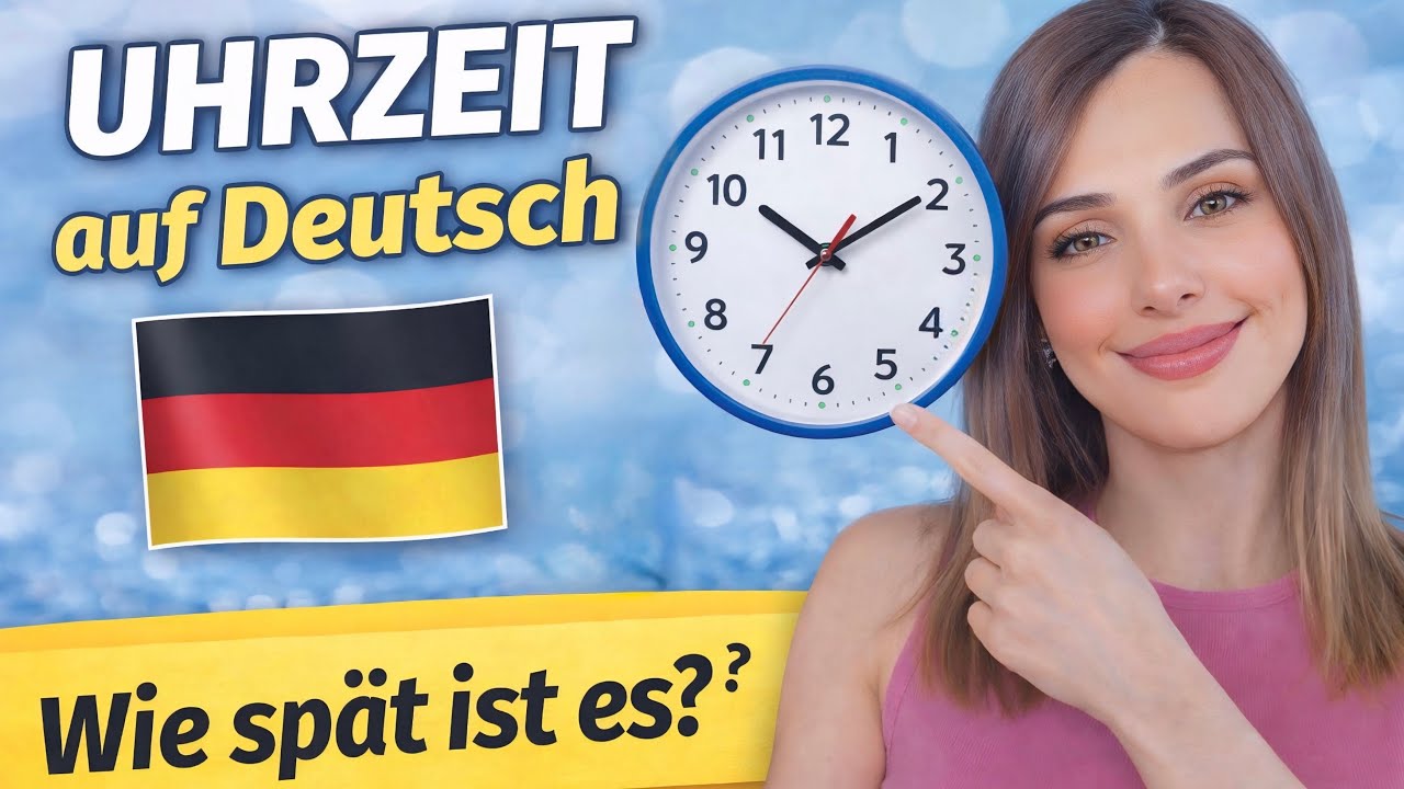 كم الساعة بالألمانية؟ تعلم الوقت خطوة بخطوة! ⏰