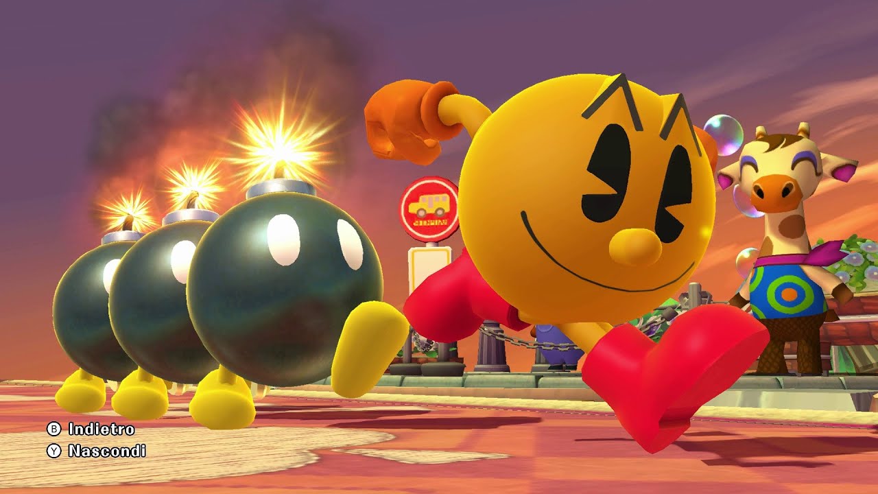 Super Smash Bros. Wii U - Score 300000 in Target Blast Stage 3 as Pacman