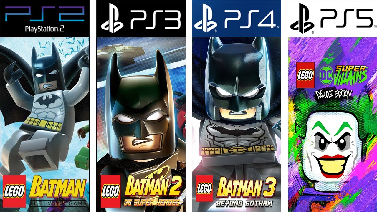 Evolution of LEGO Batman Games #gamehistory #evolutiongame #LEGOBatman