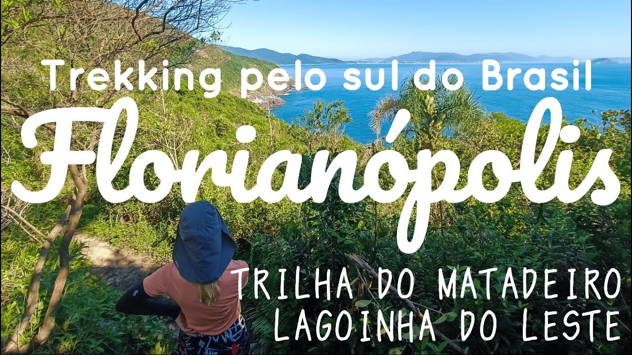 VLOG da trilha mais bonita de Florianópolis | LAGOINHA DO LESTE pela Praia do Matadeiro #floripa