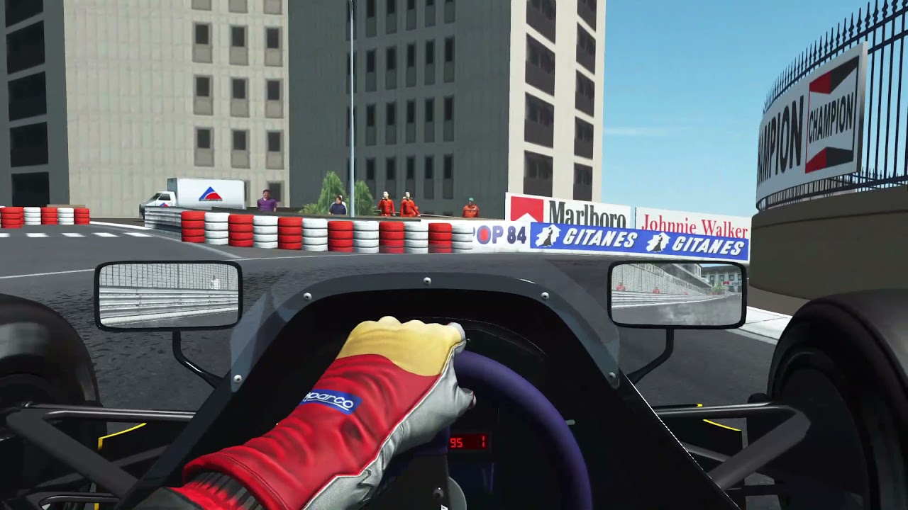 Fondmetal FA1M-E @ 1988 Monaco