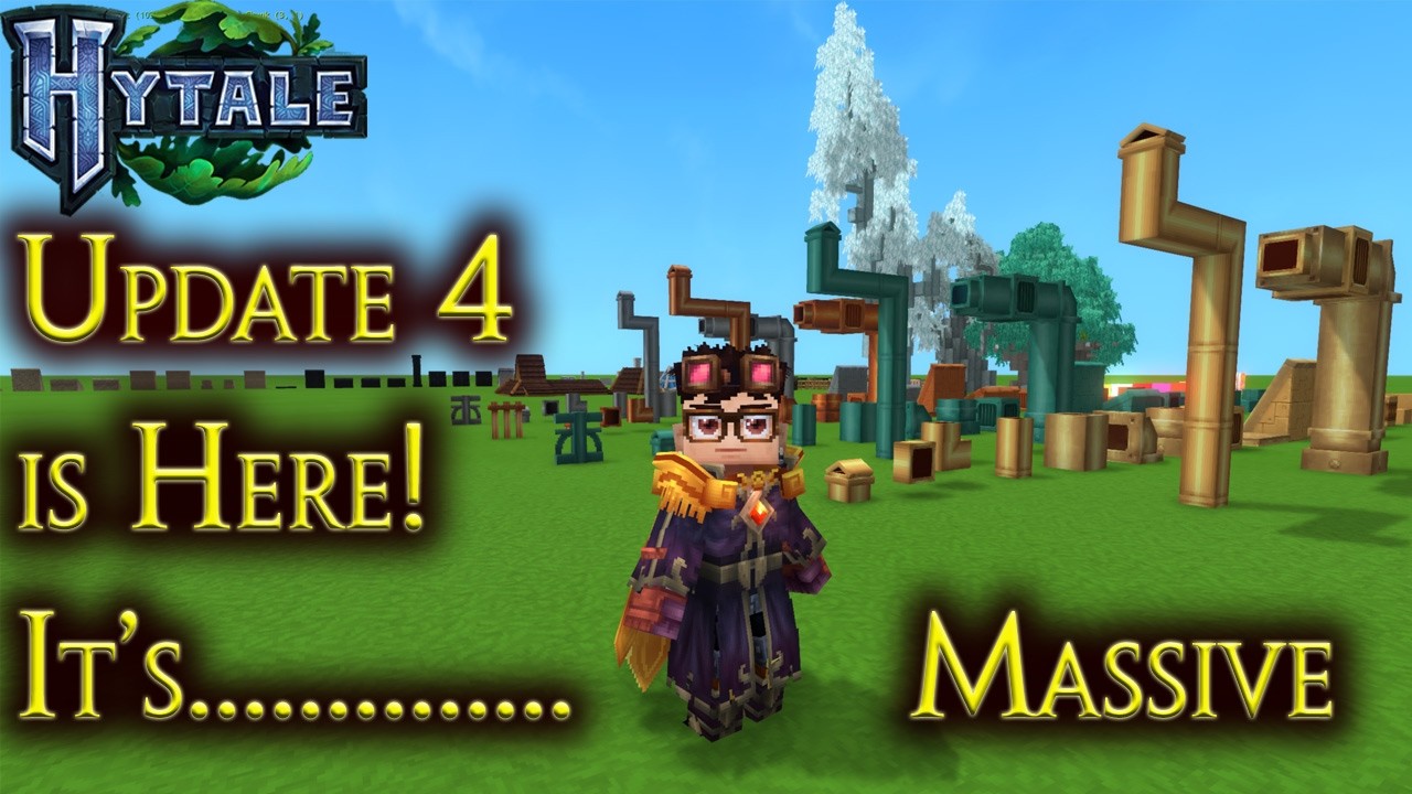 Обновление Hytale 4 &mdash; масштабное! | Более 500 новых блоков | Полная информация об обновлении Hyta...