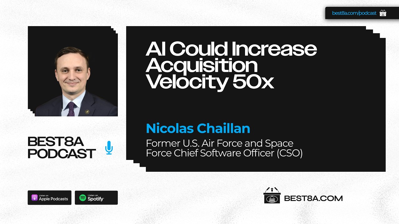 How AI could 50x federal acquisition velocity | Nic Chaillan (Former DOD Chief Software Officer)