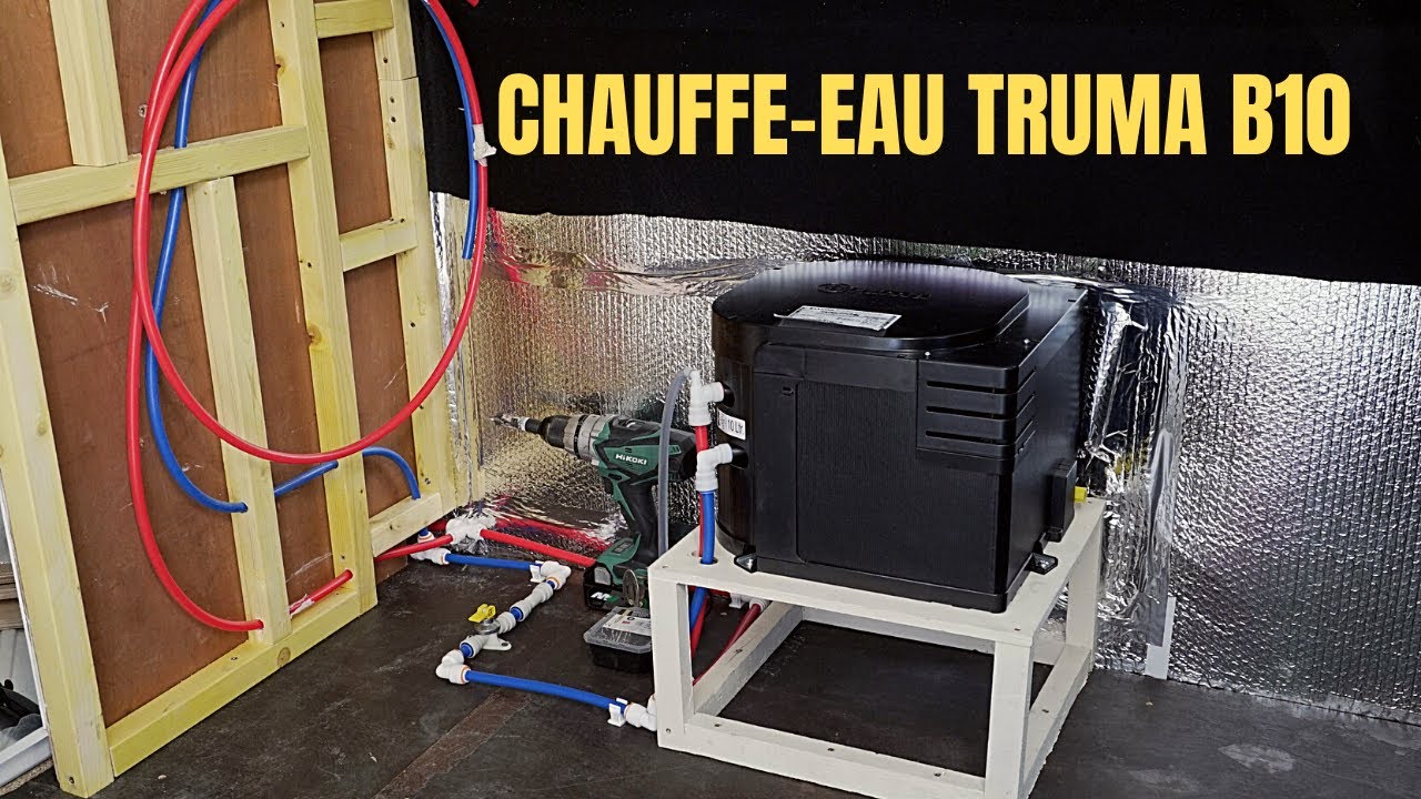 AMENAGER SON FOURGON : CHAUFFE-EAU TRUMA B10