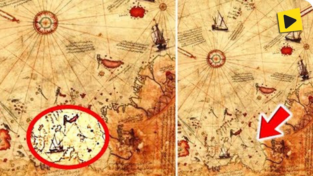 O MISTERIOSO MAPA ANTIGO QUE OS CIENTISTAS N&Atilde;O CONSEGUEM EXPLICAR!