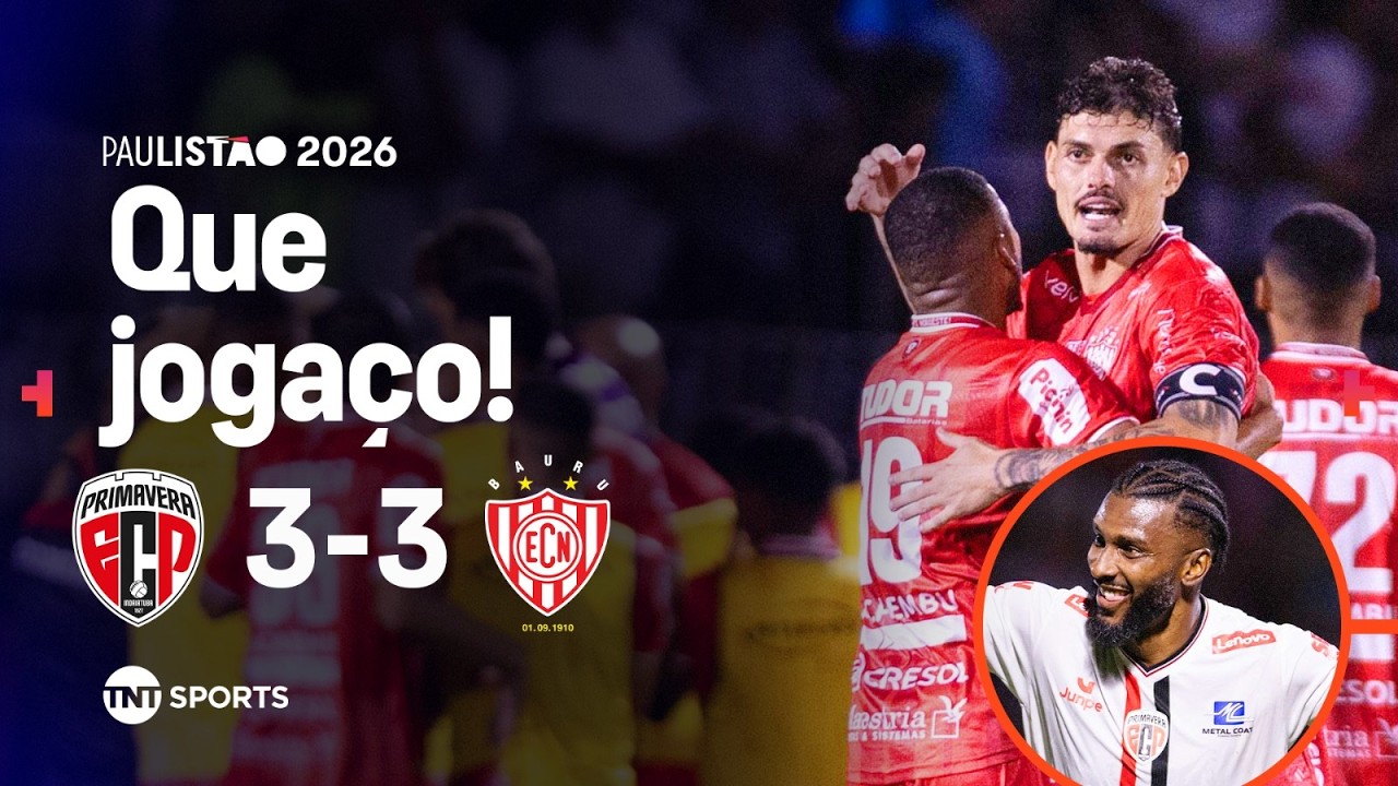 PRIMAVERA 3X3 NOROESTE - MELHORES MOMENTOS | PAULISTÃO 2026