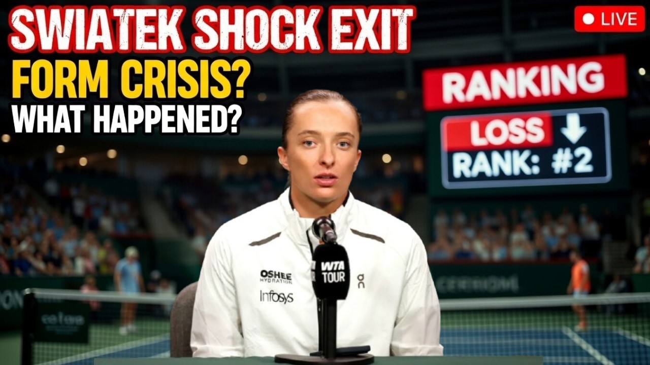 IGA SWIATEK RESPONDS TO FORM CONCERNS AFTER SHOCK INDIAN WELLS EXIT IN 2026 SEASON