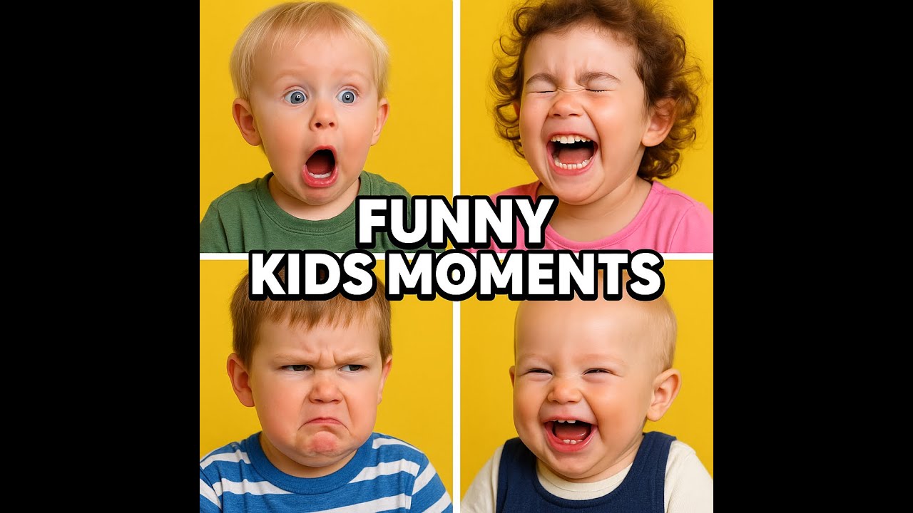 Try Not To Laugh: Funny Kids Moments (So Cute!)-Epic Oops Moments