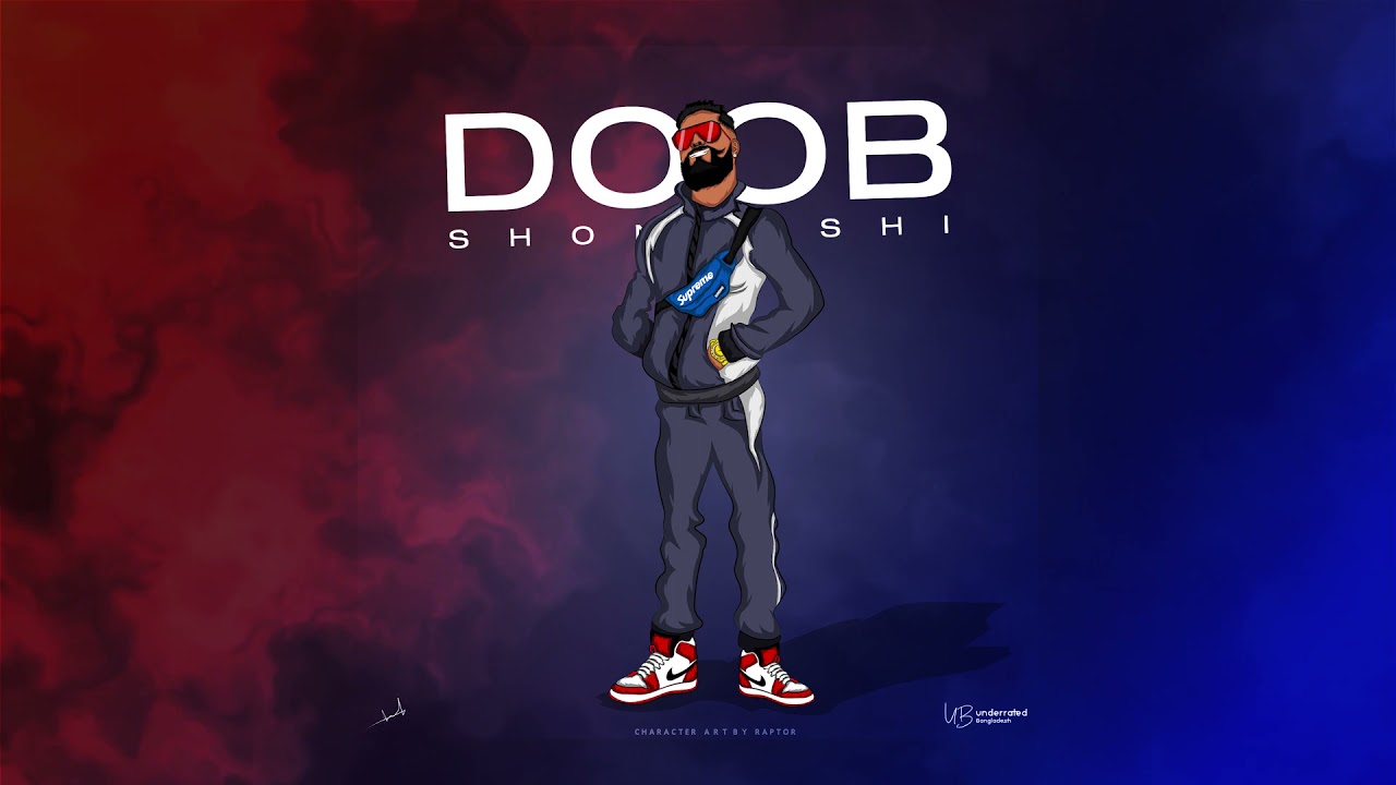 Shonnashi - Doob (Official Visualizer) | Prod. Rv Raivy | Bangla Rap 2021