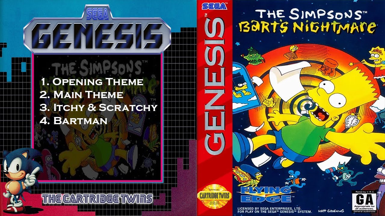 The Simpsons: Bart's Nightmare - Sega Genesis OST