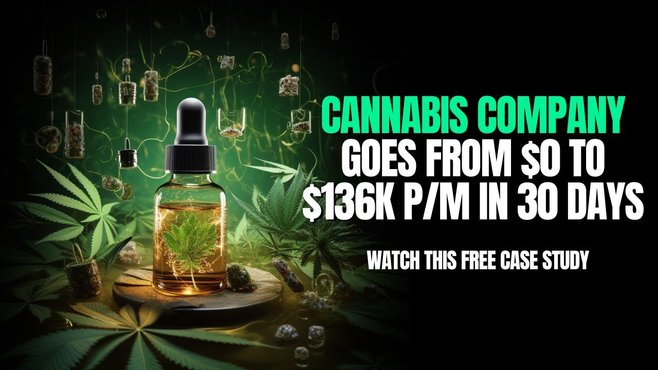 How This Cannabis Brand Went From $0/mo To $136k/mo (Full Case Study)