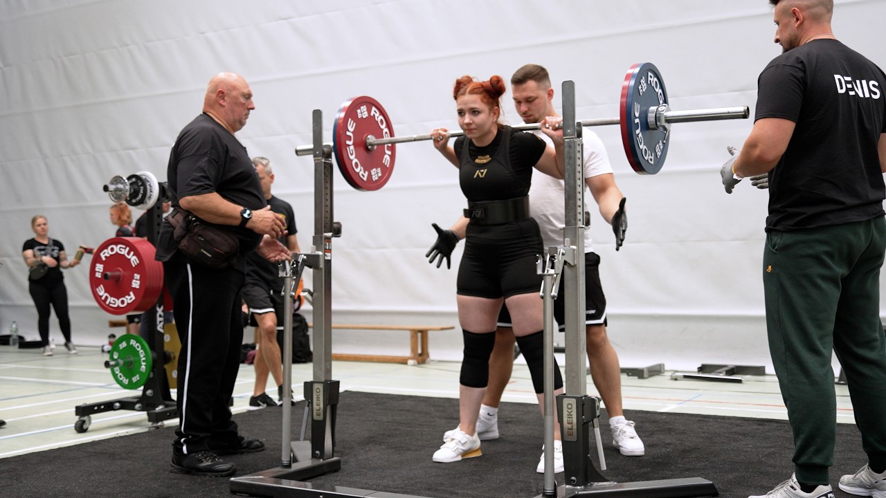 Squat - Powerlifting Bezirksmeisterschaft BW-