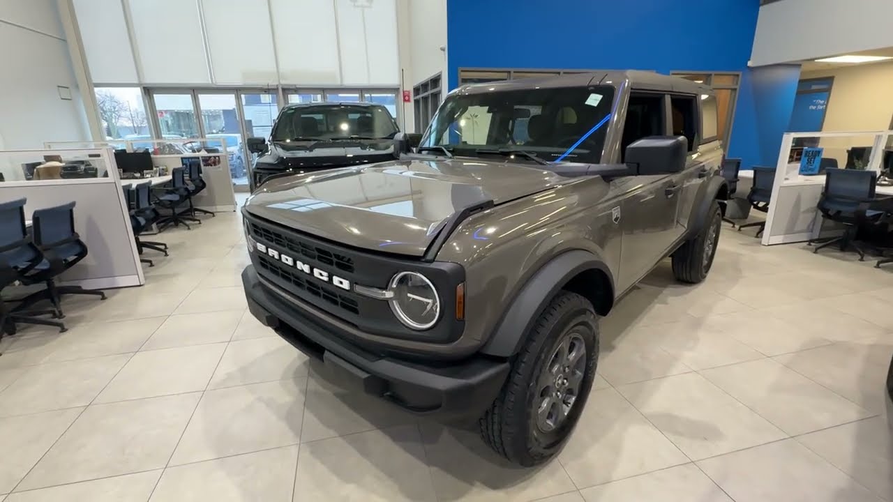 2026 Ford Bronco Big Bend March Gray 