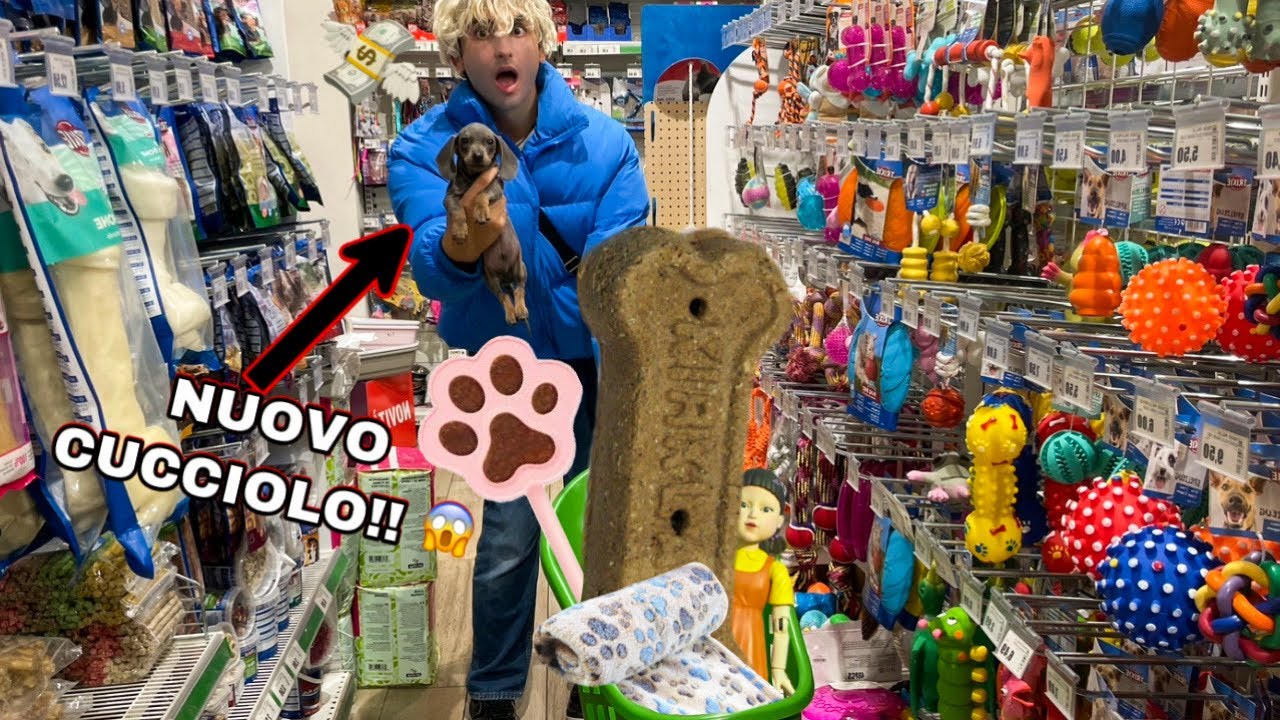 COMPRIAMO TUTTO QUELLO CHE IL NOSTRO NUOVO CUCCIOLO TOCCA!! *ce ne siamo pentiti*