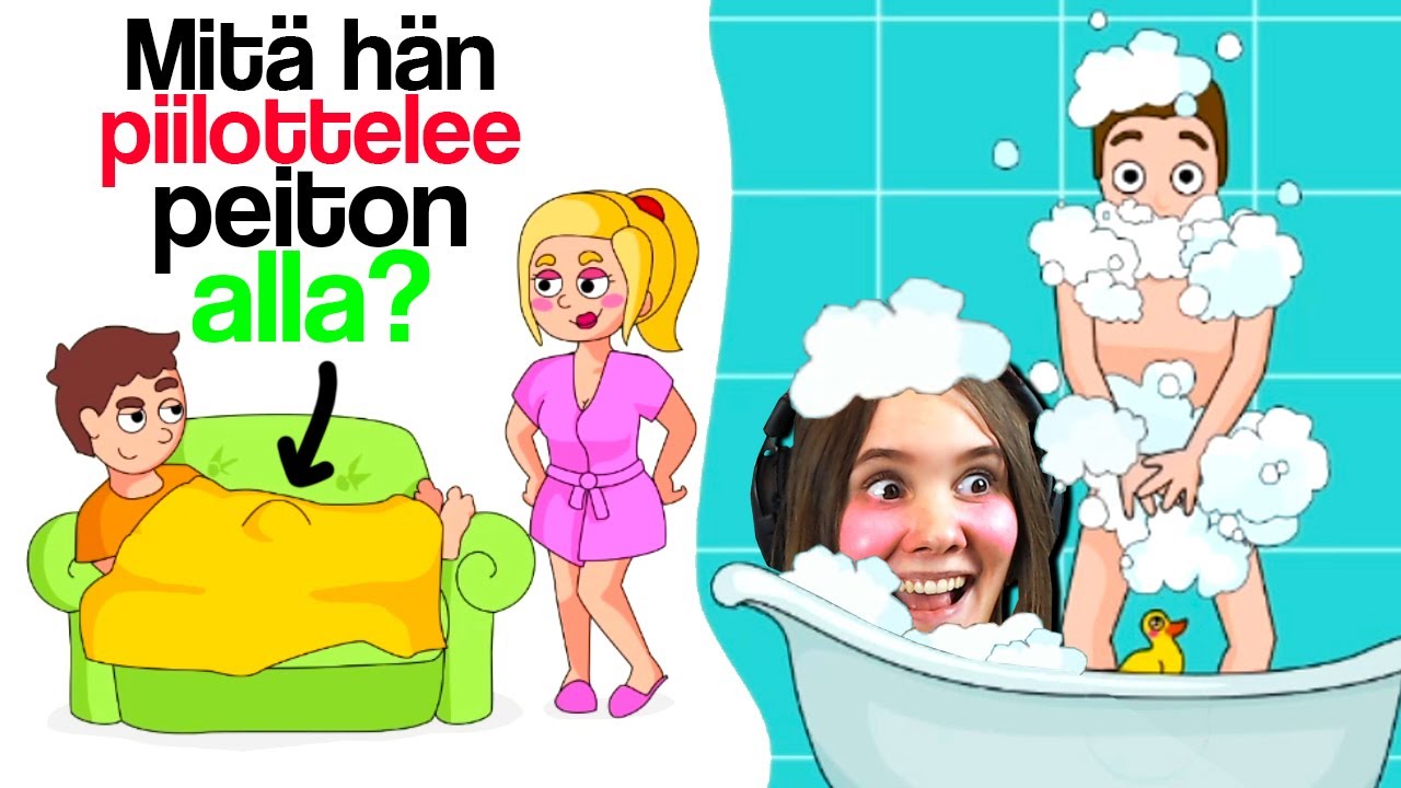 MITÄHÄN PEITON ALTA TÄLLÄ KERTAA LÖYTYY...