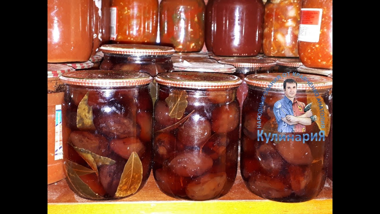 САМАЯ ЛУЧШАЯ ЗАКУСОЧНАЯ СЛИВА. МАРИНОВАННЫЕ СЛИВЫ БЕЗ СТИРИЛИЗАЦИИ