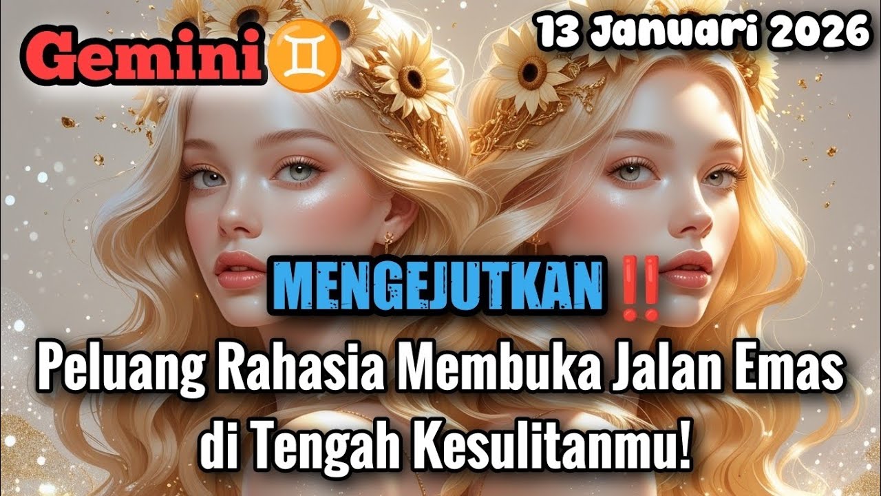 Gemini♊MENGEJUTKAN‼️Peluang Rahasia Membuka Jalan Emas di Tengah Kesulitanmu! Jan 2026 