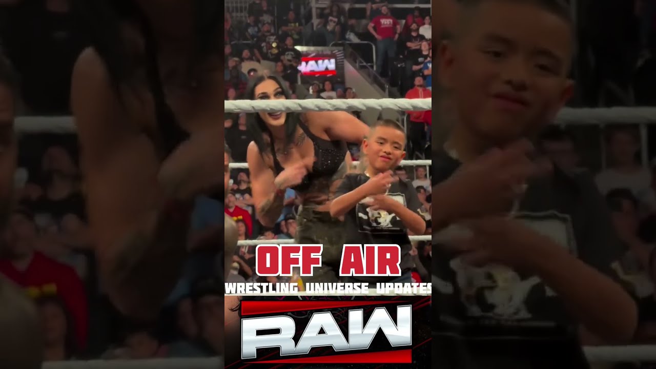 Crazy Moment After WWE Monday Night RAW Went Off Air Rhea Ripley Jey Uso Jimmy Uso YEET With Crowd 