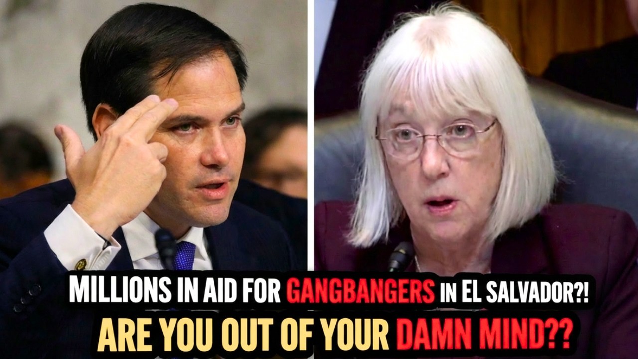 Посмотрите, как Марко Рубио БЕЗЖАЛОСТНО развенчивает всю ложь Пэтти Мюррей о USAID менее чем за 3...