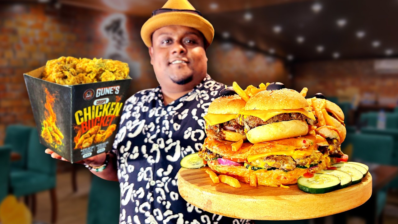 මේක රු.5900ට වටිනවද ? Beef King Burger 🍔🍟