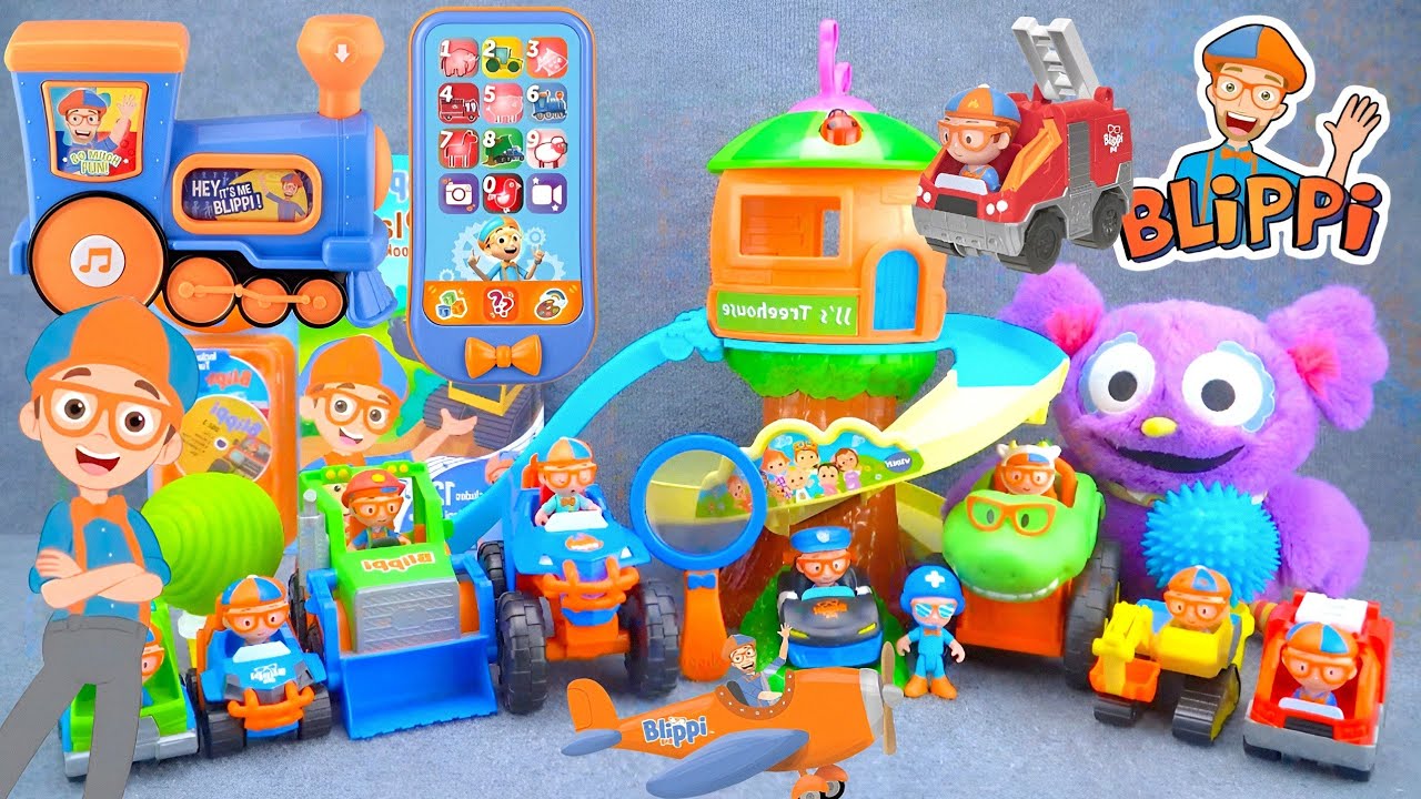 11 Minutes Satisfying With Unboxing Cute Blippi Tree House Slide toys Collection & Review Toys ASMR
