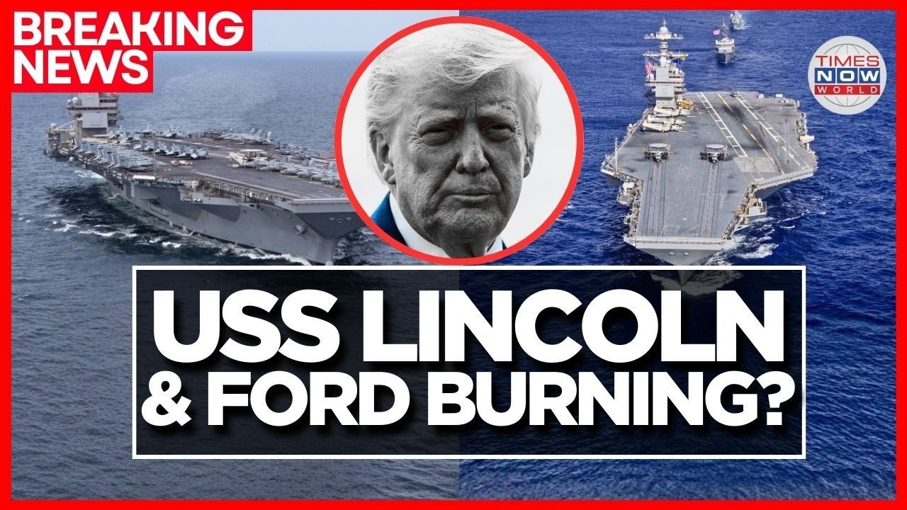 ARMADA UNDER FIRE? USS Lincoln Attacked and Ford Faces Fire, Claims IRGC | US-Iran War