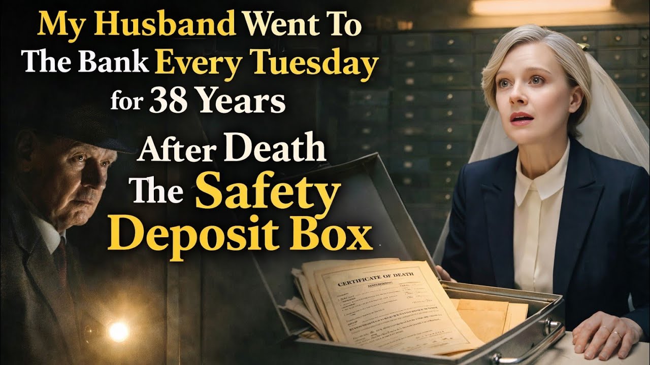 My Husband Went to the Bank Every Tuesday for 38 Years After Death The Safety Deposit Box Destroyed 