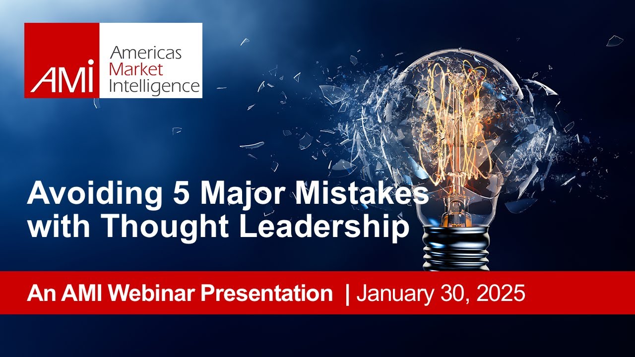 Avoiding 5 Major Mistakes with Thought Leadership