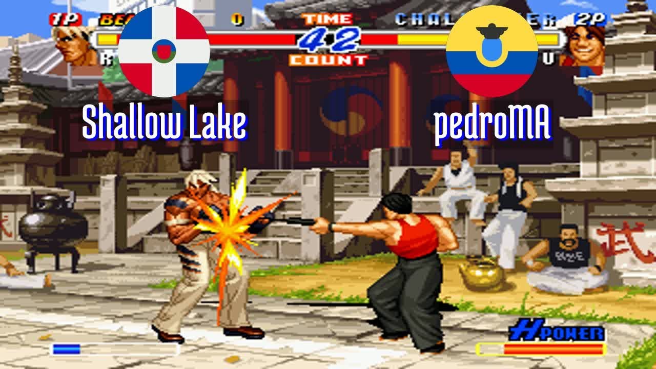 FT5 @rbff2h: Shallow Lake (DO) vs pedroMA (EC) [Real Bout Fatal Fury 2 rbff2 Fightcade] Jul 17