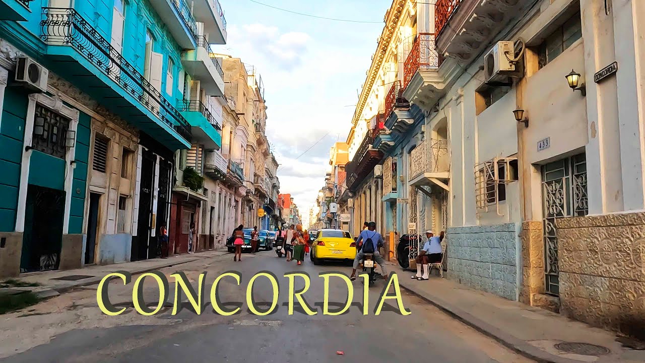 Así está La Habana / Calle concordia