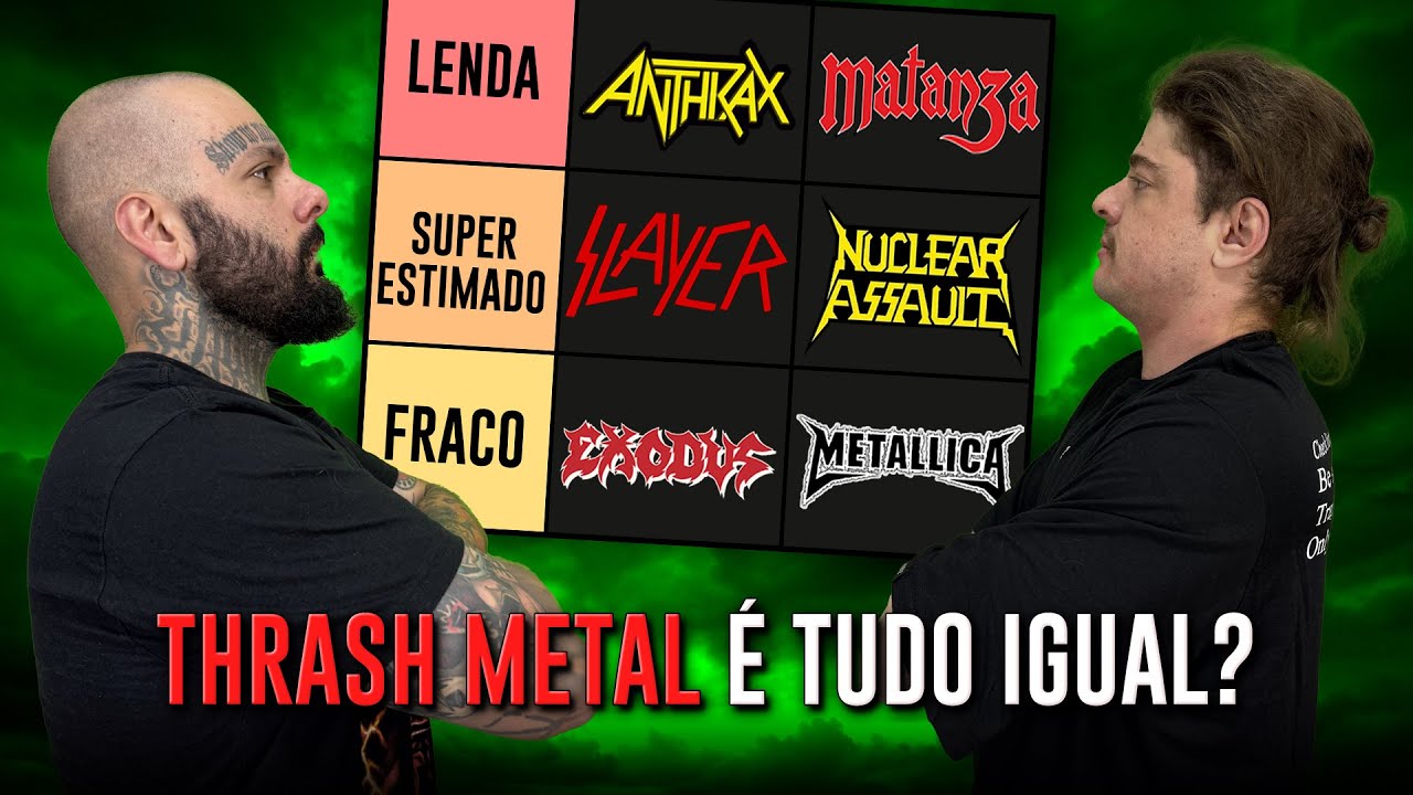 TIER LIST DO THRASH METAL