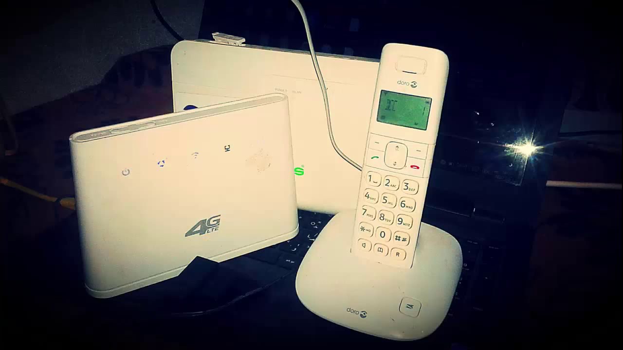 شرح تحديث مودم 4G وربط الهاتف اللاسلكي والسلكي لإستقبال جمبع المكالمات