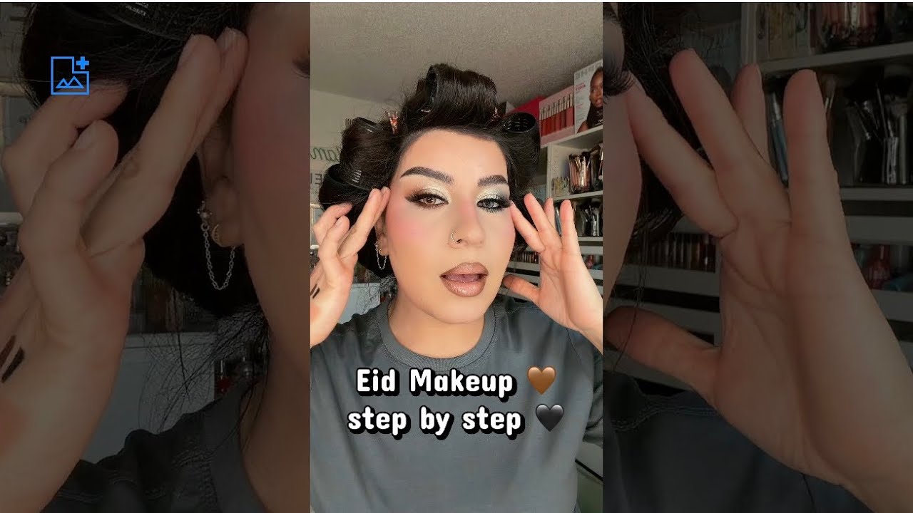  Eid Makeup step by step 🖤🤎