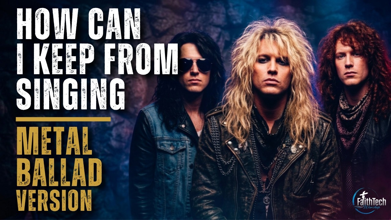 How Can I Keep From Singing - Chris Tomlin (90's Hair Metal Version) | FaithTech Worship