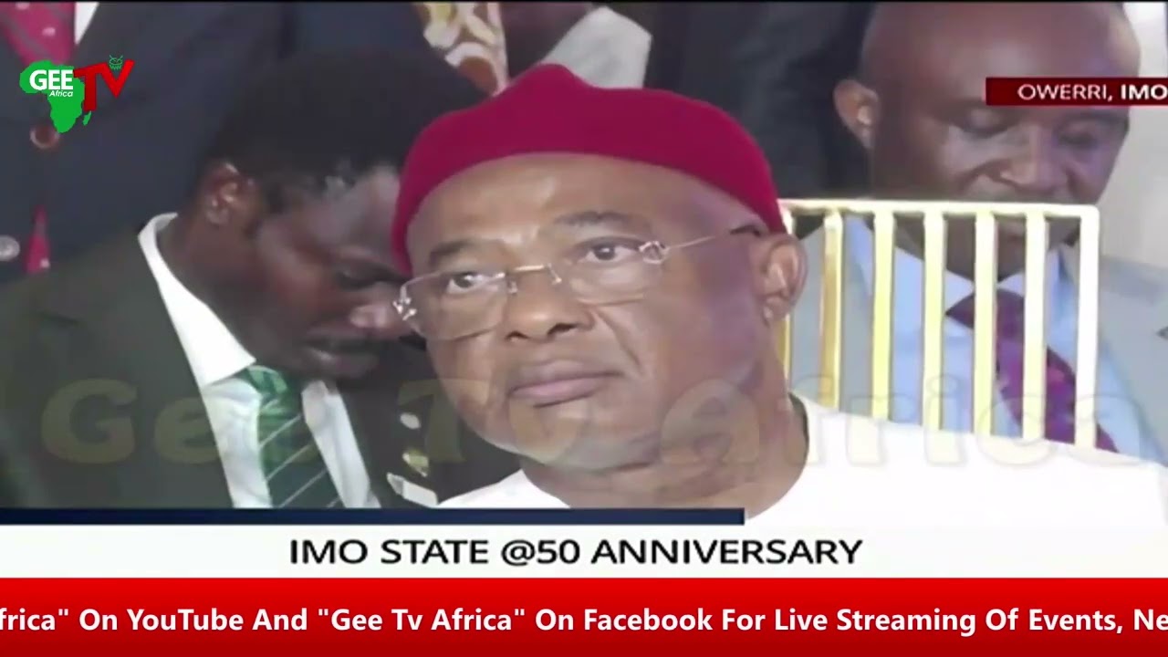 Imo State @ 50, Vice President Shettima Speaks On Expetations And Others As Recogintions Of Contribu