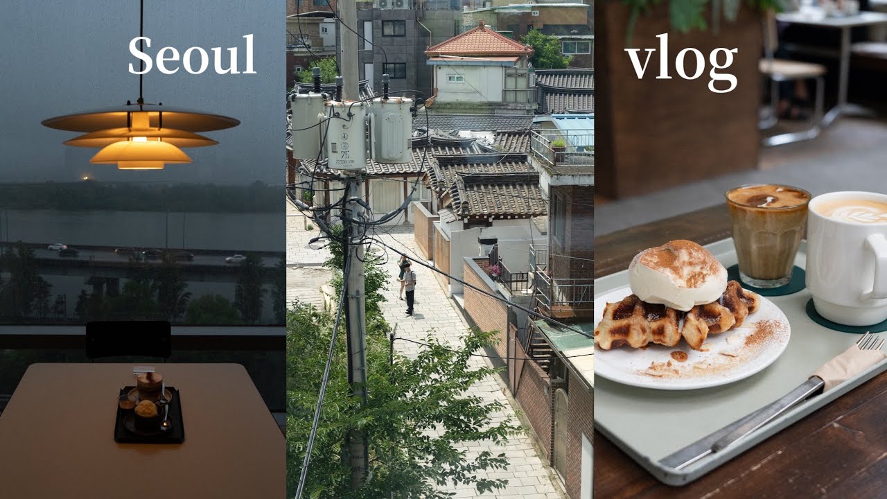 seoul vlog 4年半ぶりのソウル旅行 / 韓国料理、カフェ、街歩きの癒し旅