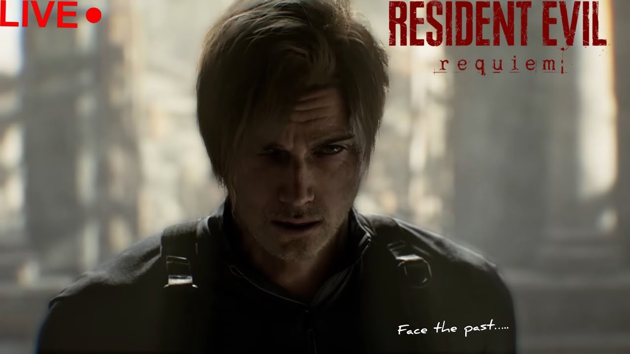 🔴LIVE-resident evil requiem…Leon face the past…