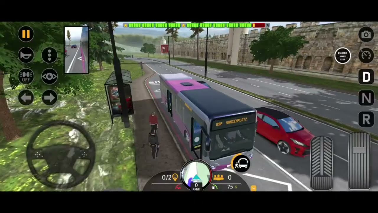 “Ultimate Bus Simulator — Crazy Roads!”❤️