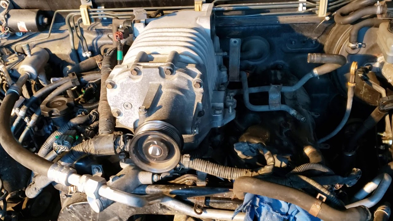 R50 QX4 Supercharger Swap Part 2