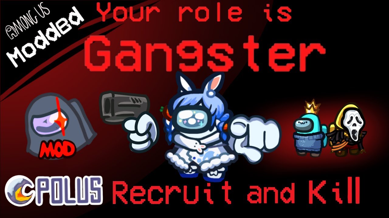 Among Us [TOHE] - Gangster (Impostor Role) - Town of Host Edited - Polus Gameplay - No Commentary