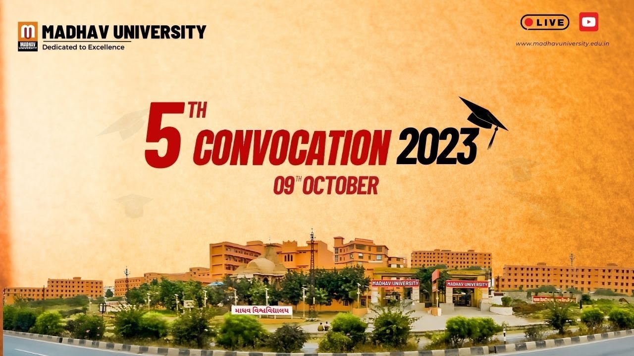 5th Convocation  2023 Live