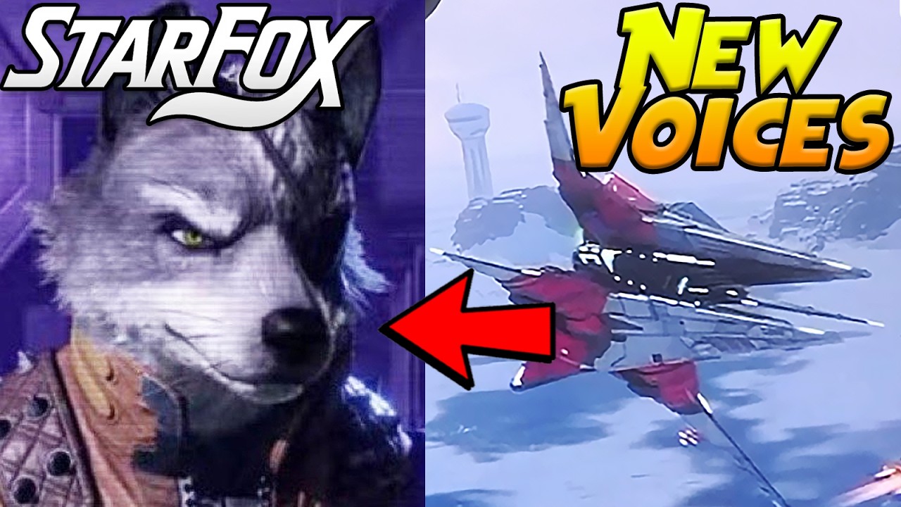 NEW Star Fox Switch 2 Fichina Gameplay & Star Wolf Analysis (First Look at English Voices)!