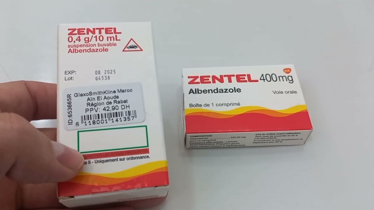 دواء zentel دواعي الاستعمال الجرعة نصائح والآثار الجانبية