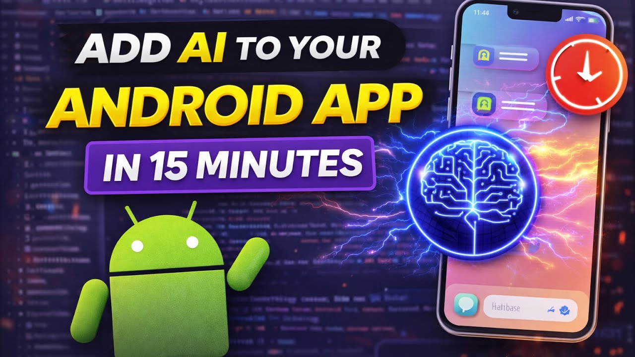 Добавьте ИИ в свое Android-приложение за 15 минут (Firebase SDK)