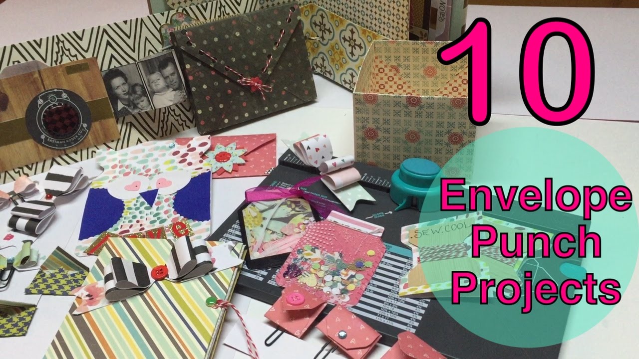 10 Envelope Punch Ideas ♥10 List Tuesday| I'm A Cool Mom