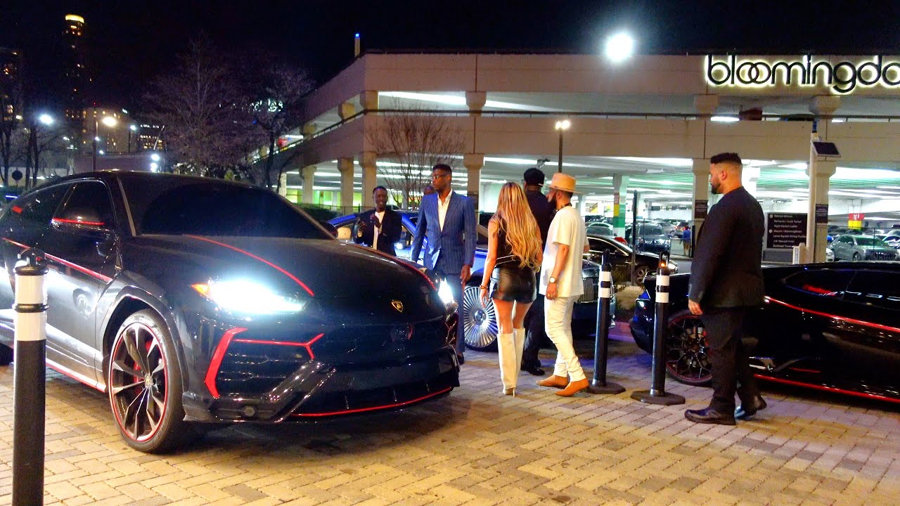 Lambos, Bentley's, Rolls Royce, Ferrari's at the Circle of CEOs Network Meet Up at The Hyatt Centric
