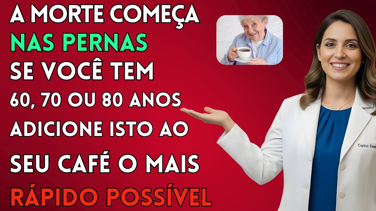 Reconstrua Músculos Após os 60 com Este Pó no Café  Dra  Rafela Monteiro