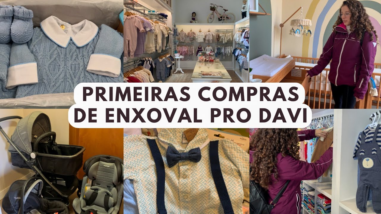 VLOGÃO: escolhendo o berço do Davi, compramos o carrinho, roupas & muito mais