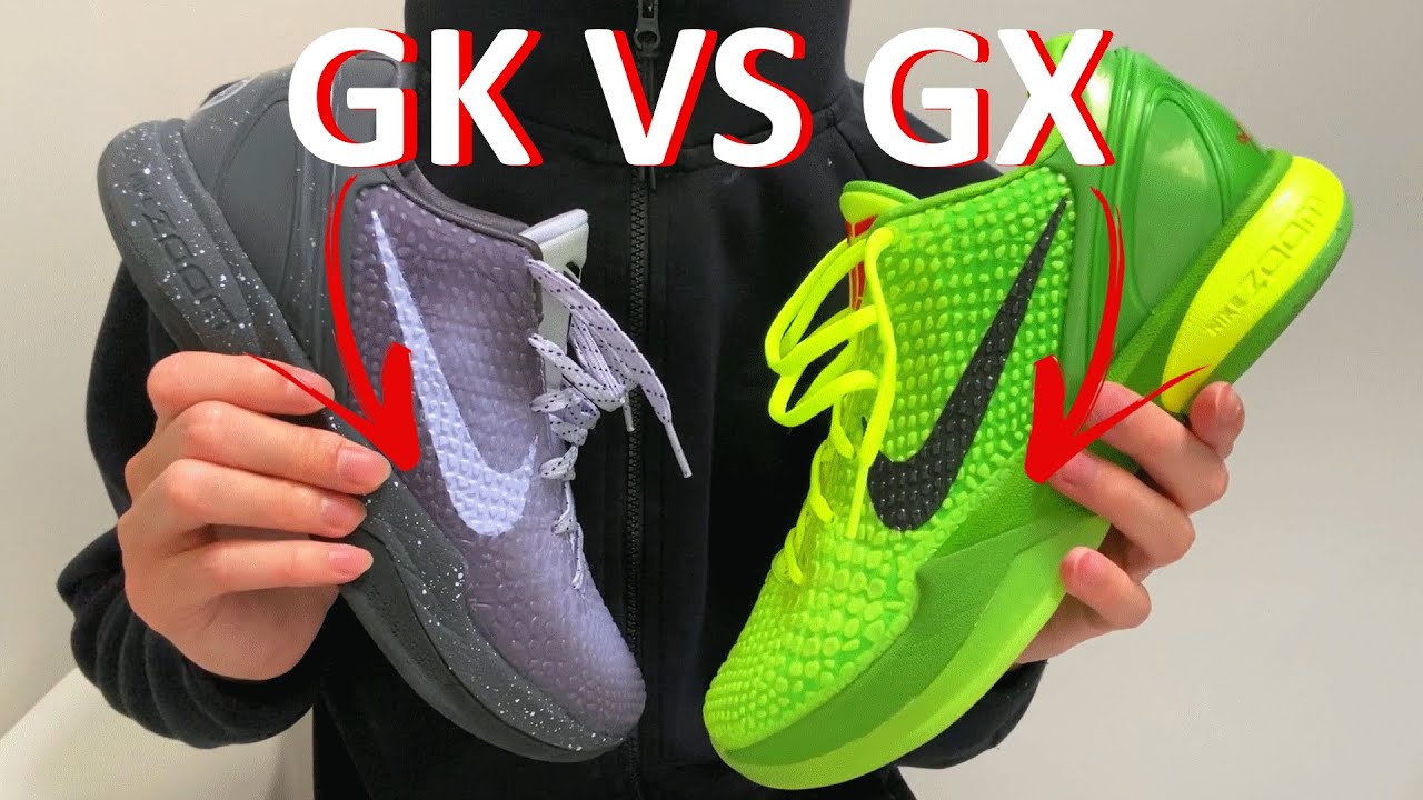 The TRUTH about GX vs GK (Kobe 6 Performance Comparison from a LEGIT CHECKER!)
