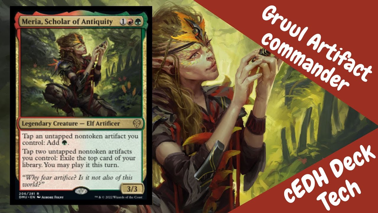 Meria, Scholar of Antiquity cEDH Gruul deck tech the new Urza